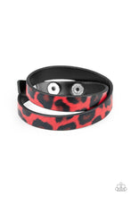 Load image into Gallery viewer, Paparazzi All GRRirl - Red Bracelet - Bauble and Bling Boutique 