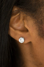 Load image into Gallery viewer, Paparazzi Just In TIMELESS - White Earring - Bauble and Bling Boutique 