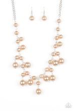 Load image into Gallery viewer, Paparazzi Soon To Be Mrs. - Brown Necklace - Bauble and Bling Boutique 
