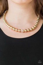 Load image into Gallery viewer, Paparazzi High-Stakes FAME - Gold