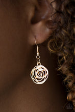 Load image into Gallery viewer, Rosy Rosette - Gold - Bauble and Bling Boutique 