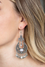 Load image into Gallery viewer, Paparazzi Fiesta Flair - Silver Earring - Bauble and Bling Boutique 
