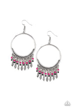 將圖片載入圖庫檢視器 Paparazzi Floral Serenity - Pink Earrings - Bauble and Bling Boutique 