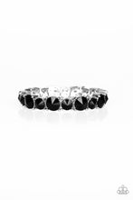 將圖片載入圖庫檢視器 Paparazzi Born To Bedazzle - Black Bracelet - Bauble and Bling Boutique 