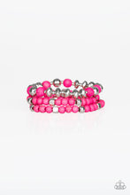 Load image into Gallery viewer, Paparazzi Mountain Artist - Pink Bracelet - Bauble and Bling Boutique 
