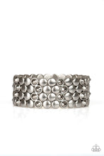 Load image into Gallery viewer, Paparazzi Scattered Starlight - Silver Bracelet - Bauble and Bling Boutique 