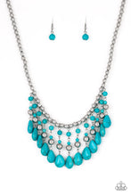 Load image into Gallery viewer, Paparazzi Rural Revival - Blue Necklace - Bauble and Bling Boutique 