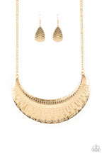 Load image into Gallery viewer, Paparazzi Large As Life - Gold Necklace - Bauble and Bling Boutique 