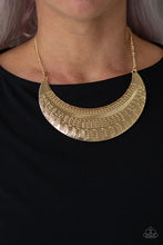 Load image into Gallery viewer, Paparazzi Large As Life - Gold Necklace - Bauble and Bling Boutique 