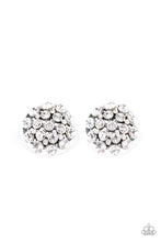 Load image into Gallery viewer, Paparazzi Hollywood Drama - White Earrings - Bauble and Bling Boutique 