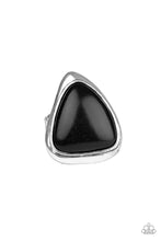 Load image into Gallery viewer, Paparazzi Stone Scene - Black Ring - Bauble and Bling Boutique 