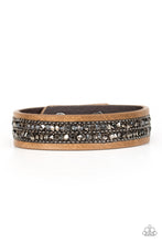 Load image into Gallery viewer, Paparazzi Crunch Time - Brown Urban Bracelet - Bauble and Bling Boutique 