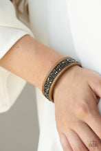Load image into Gallery viewer, Paparazzi Crunch Time - Brown Urban Bracelet - Bauble and Bling Boutique 