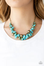 Load image into Gallery viewer, Full Out Fringe - Blue - Bauble and Bling Boutique 