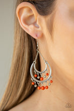 画像をギャラリービューアに読み込む, Paparazzi Free-Spirited Spirit - Orange Earrings - Bauble and Bling Boutique 