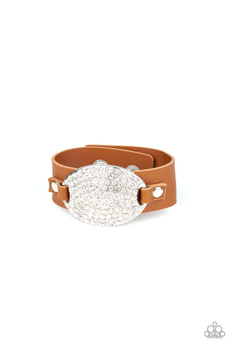 Paparazzi Better Recognize - Brown Bracelet - Bauble and Bling Boutique 