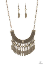 Load image into Gallery viewer, Fierce in Feathers - Brass