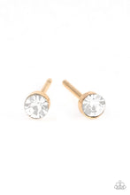 Load image into Gallery viewer, Paparazzi Dainty Decor - Gold Earring - Bauble and Bling Boutique 