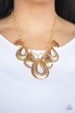 Load image into Gallery viewer, Teardrop Tempest - Gold - Bauble and Bling Boutique 