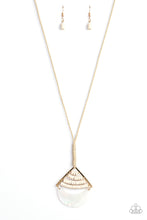 Load image into Gallery viewer, Paparazzi Beach Beam - Gold Necklace - Bauble and Bling Boutique 