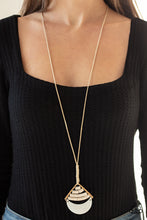 Load image into Gallery viewer, Paparazzi Beach Beam - Gold Necklace - Bauble and Bling Boutique 