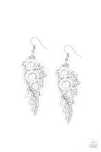 Load image into Gallery viewer, Paparazzi High-End Elegance - White Earrings - Bauble and Bling Boutique 