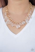 Load image into Gallery viewer, Paparazzi Gorgeously Globetrotter - Gold Necklace - Bauble and Bling Boutique 