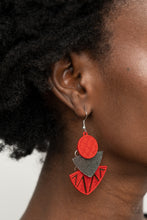 Load image into Gallery viewer, Jurassic Juxtaposition - Red - Bauble and Bling Boutique 