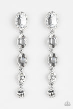 Load image into Gallery viewer, Paparazzi Red Carpet Radiance - White Earring - Bauble and Bling Boutique 