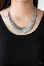 Load image into Gallery viewer, Paparazzi Feast or Famine - Silver Necklace - Bauble and Bling Boutique 