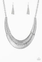 Load image into Gallery viewer, Paparazzi Feast or Famine - Silver Necklace - Bauble and Bling Boutique 
