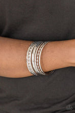 Load image into Gallery viewer, Paparazzi Basic Blend - Silver Bracelet - Bauble and Bling Boutique 