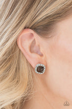 Load image into Gallery viewer, Paparazzi Ice Palace - Brown Earring - Bauble and Bling Boutique 