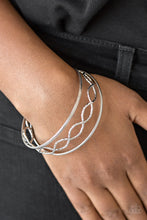 Load image into Gallery viewer, Paparazzi Metal Manic - Silver Bracelet - Bauble and Bling Boutique 